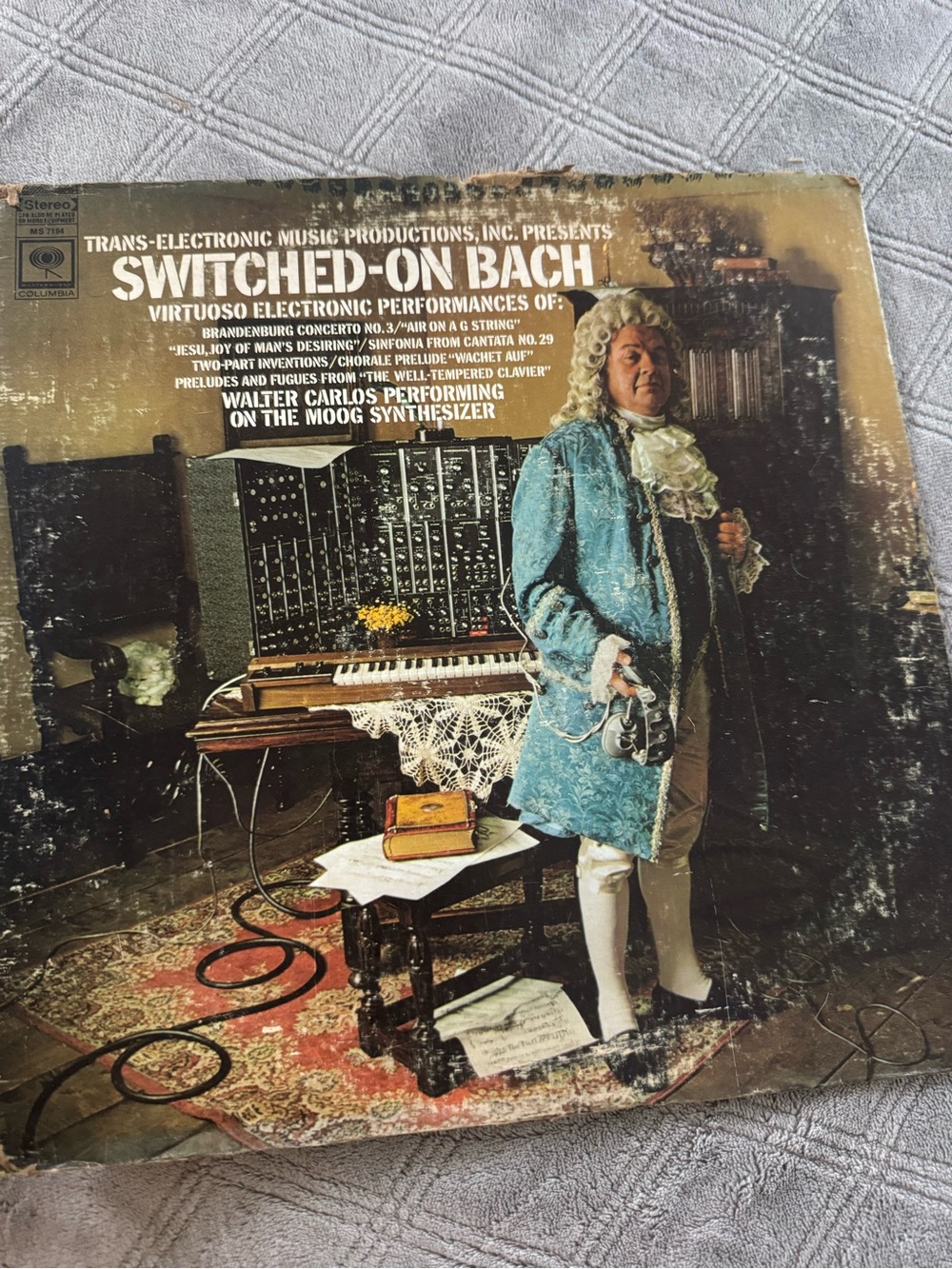 Wendy (Walter) Carlos: Switched On Bach Vinyl LP